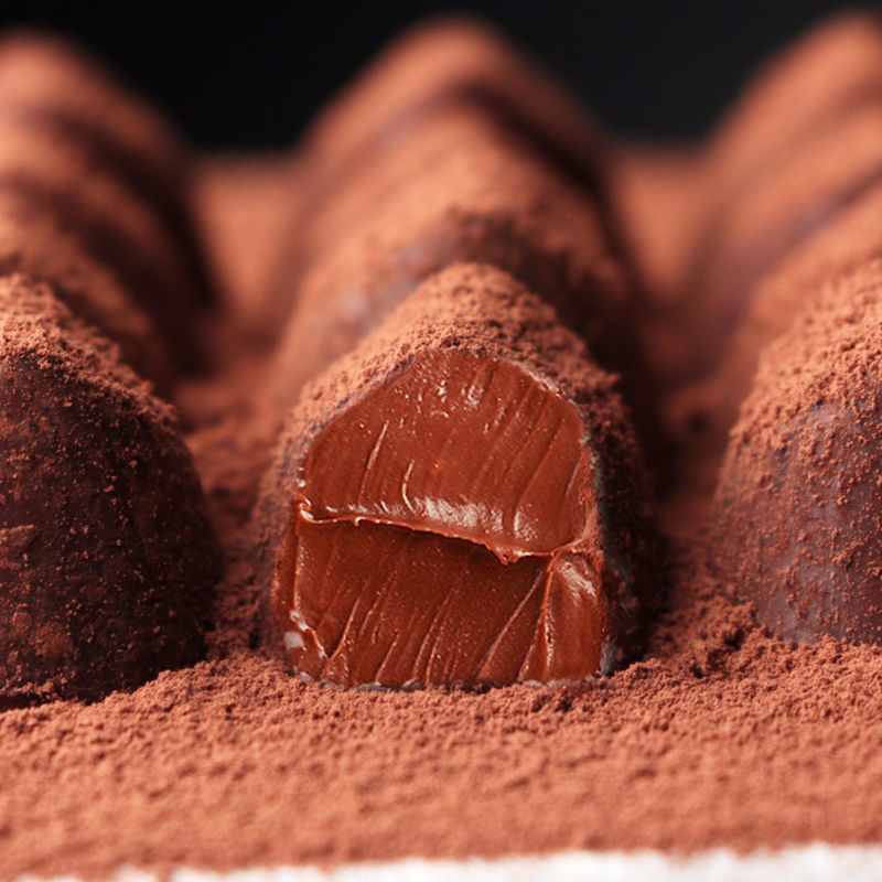 松露巧克力礼盒装送女友节日礼物喜糖果代可可脂网红零食大礼包