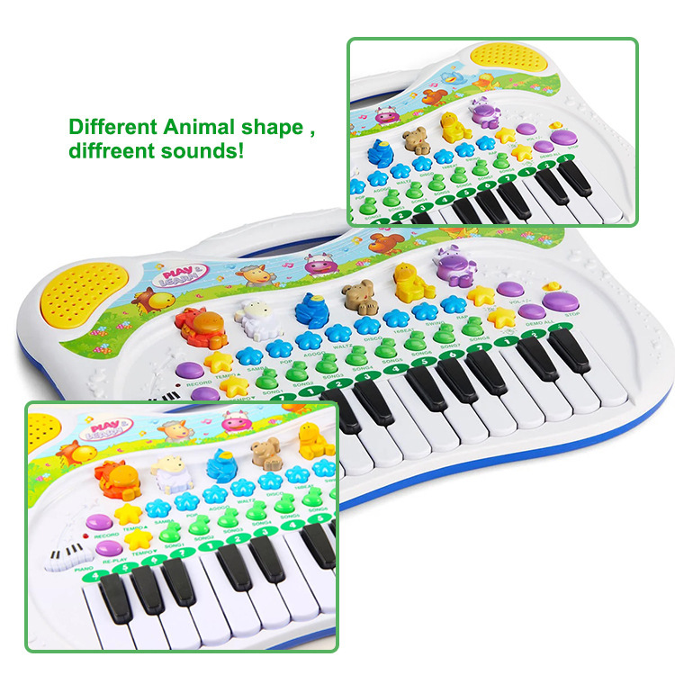 Children's Multifunctional Animal Electronic Keyboard