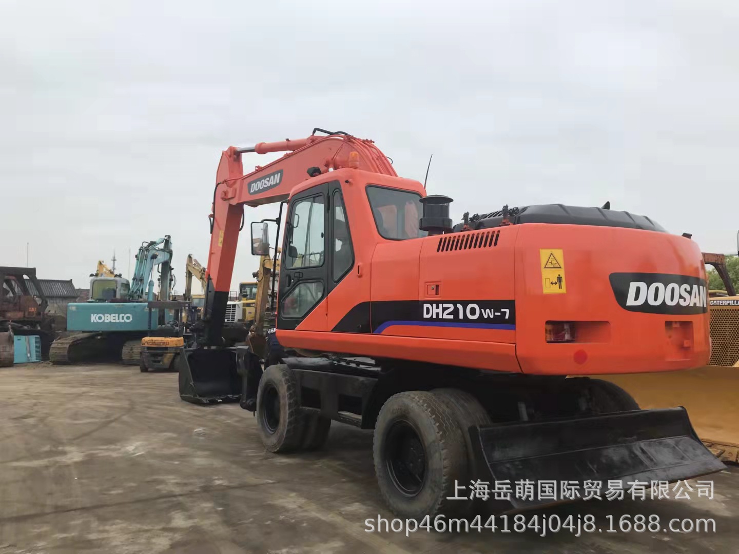 斗山150/210轮式挖掘机大宇斗山二手挖机市场