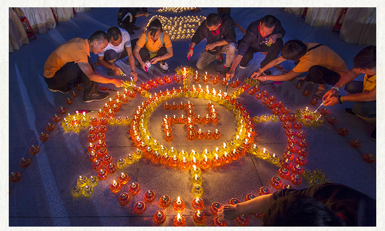 菩缘液体酥油灯佛供灯蜡烛莲花灯佛教用品家用佛灯厂家批发长明灯