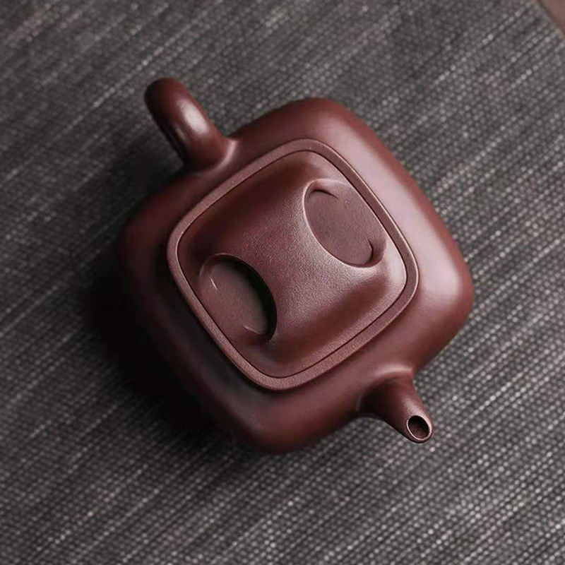 一手货源批发宜兴手工原矿紫砂壶功夫茶具紫泥牛盖传炉紫砂茶壶
