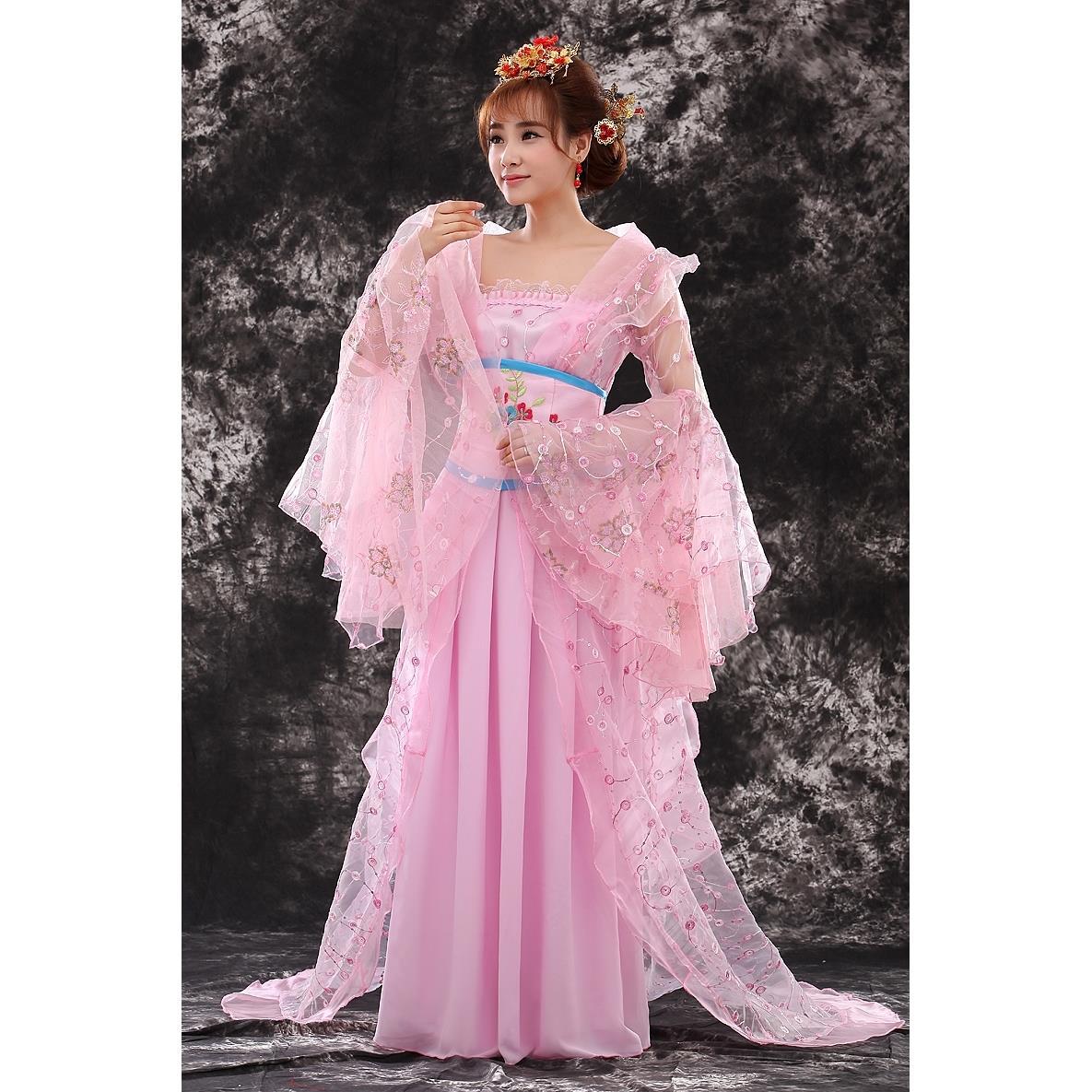 古装仙女汉服武媚娘演出服唐朝贵妃公主仙女古装服装写真包邮