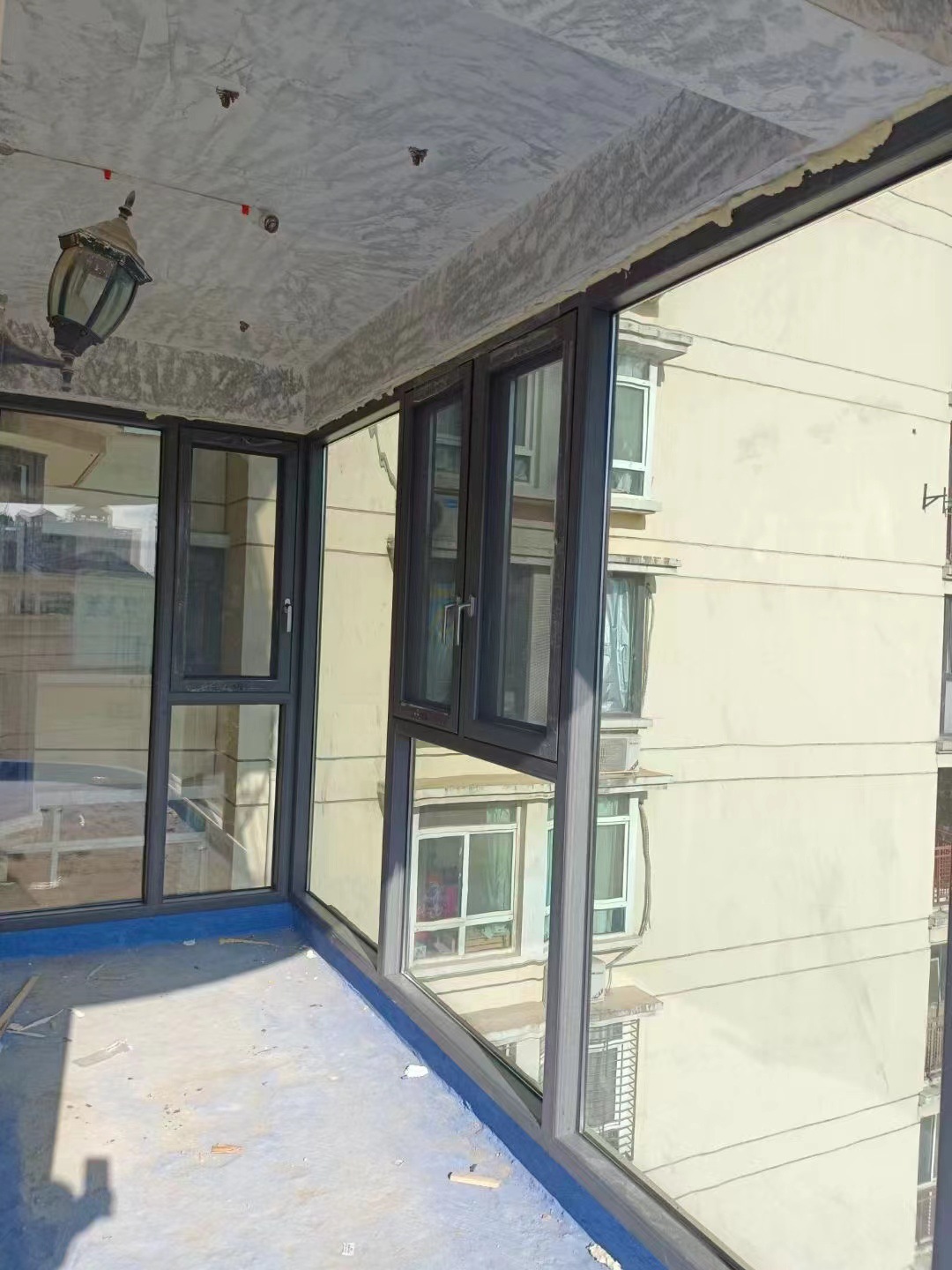 断桥铝合金门窗武汉厂家封阳台双层玻璃隔音隔热断桥落地系统窗