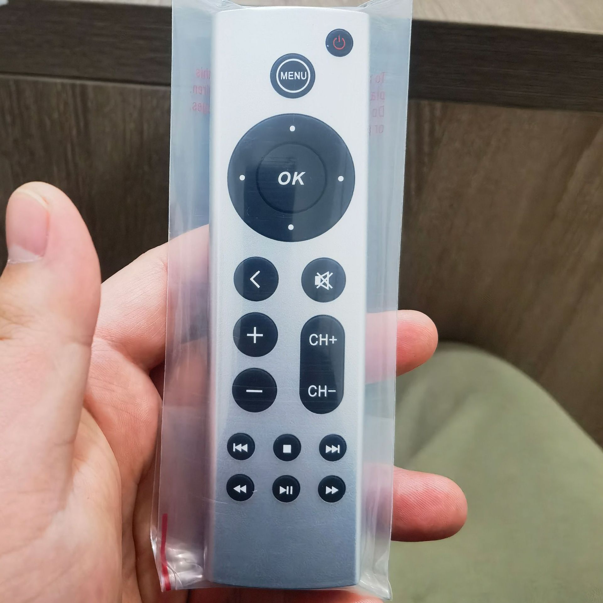 苹果apple remotetv6代遥控器 通用tv4 5 6 7代播放器遥控全新a25