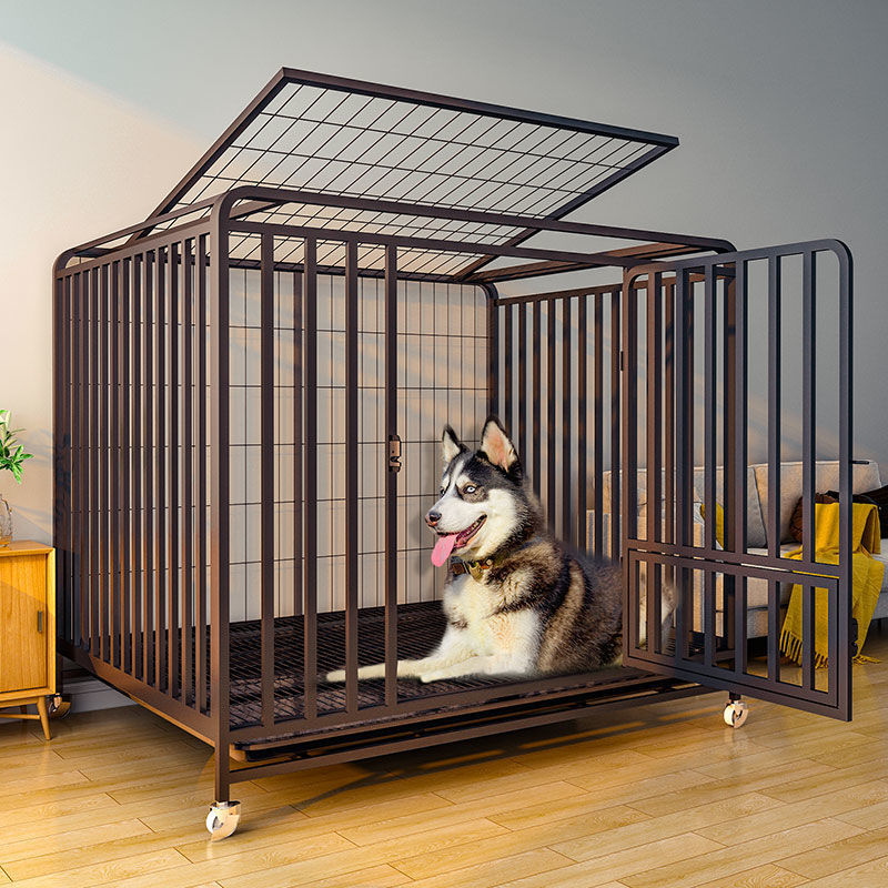 狗笼子大型犬中型犬室内带厕所分离家用金毛哈士奇窝狗狗围栏宠物