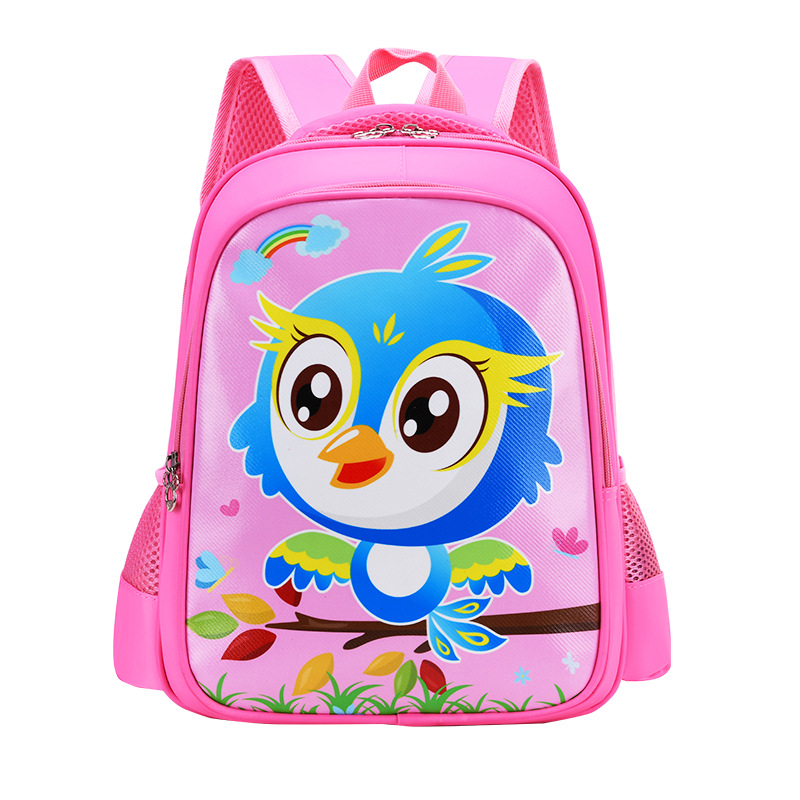 Uime Cartoon Cute Primary School Student Schoolbag Grade 1-3 Kindergarten Children Backpack 6-10 Years Old Burden Relief Bags