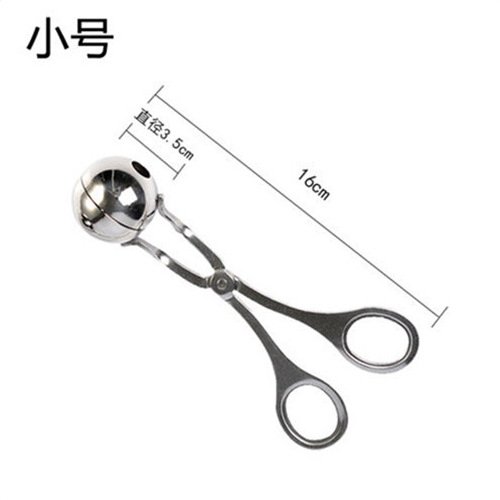 304 Stainless Steel Meatball Maker Meatball Clip DIY Fish Ball Mold Food Clip Kitchen Innovative Pill Maker