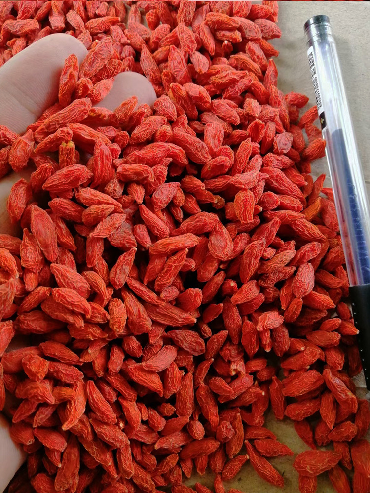 头茬新货一手正宗宁夏红枸杞子批发特大颗粒一件整箱40斤500克