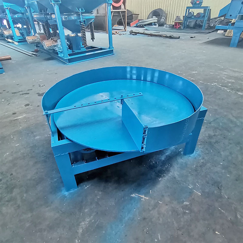 kr系列封闭式圆盘给矿机座式转盘喂料机干粉矿粉定量上料设备螺旋