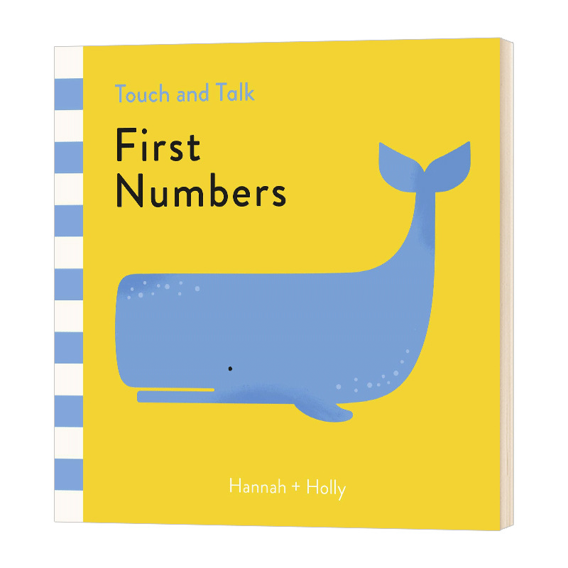 touch and talk first numbers 低幼触摸书 数字 英文原版 英文版