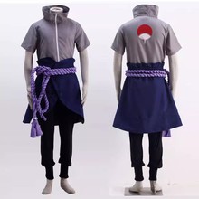 火影忍者宇智波佐助COS服日系动漫服饰cosplay疾风传佐助C服套装