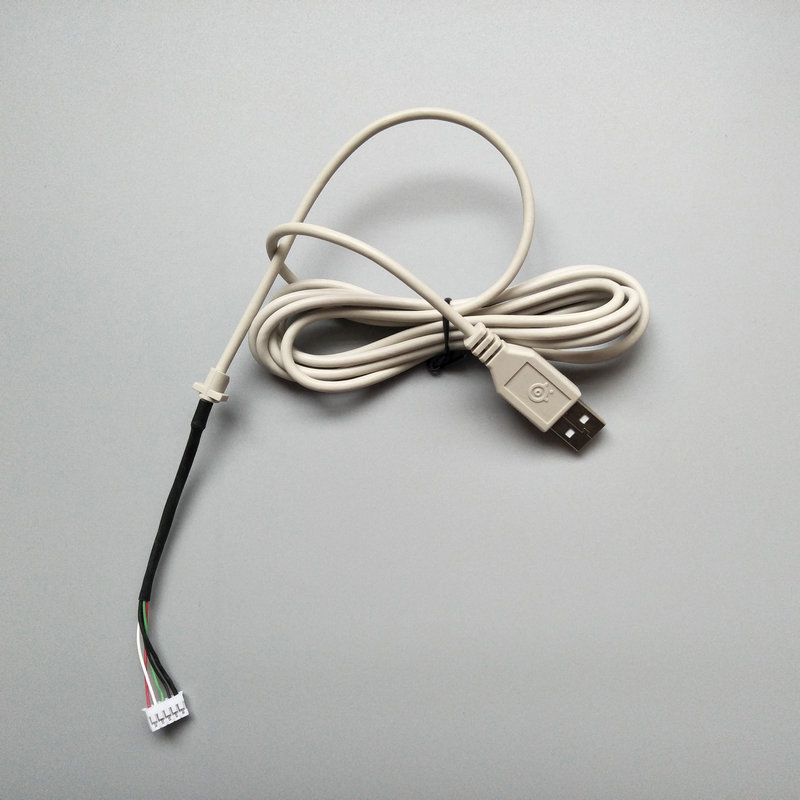 正品赛睿鼠标线 raw霜冻之蓝 sensei kana kinzu 编织线通用于