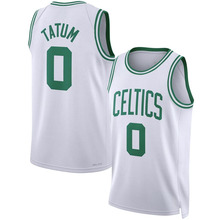 23赛季热压球衣 凯尔特人 塔图姆篮球服 欧文布朗绿色米白墨绿色