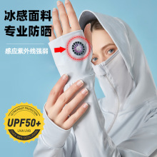 【upf50+】2024短款斗篷式冰丝防晒衣防紫外线透气夏季薄款防晒服