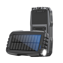 Solar-Mobile-power 20000mAh with Type-C/Dual USB output port