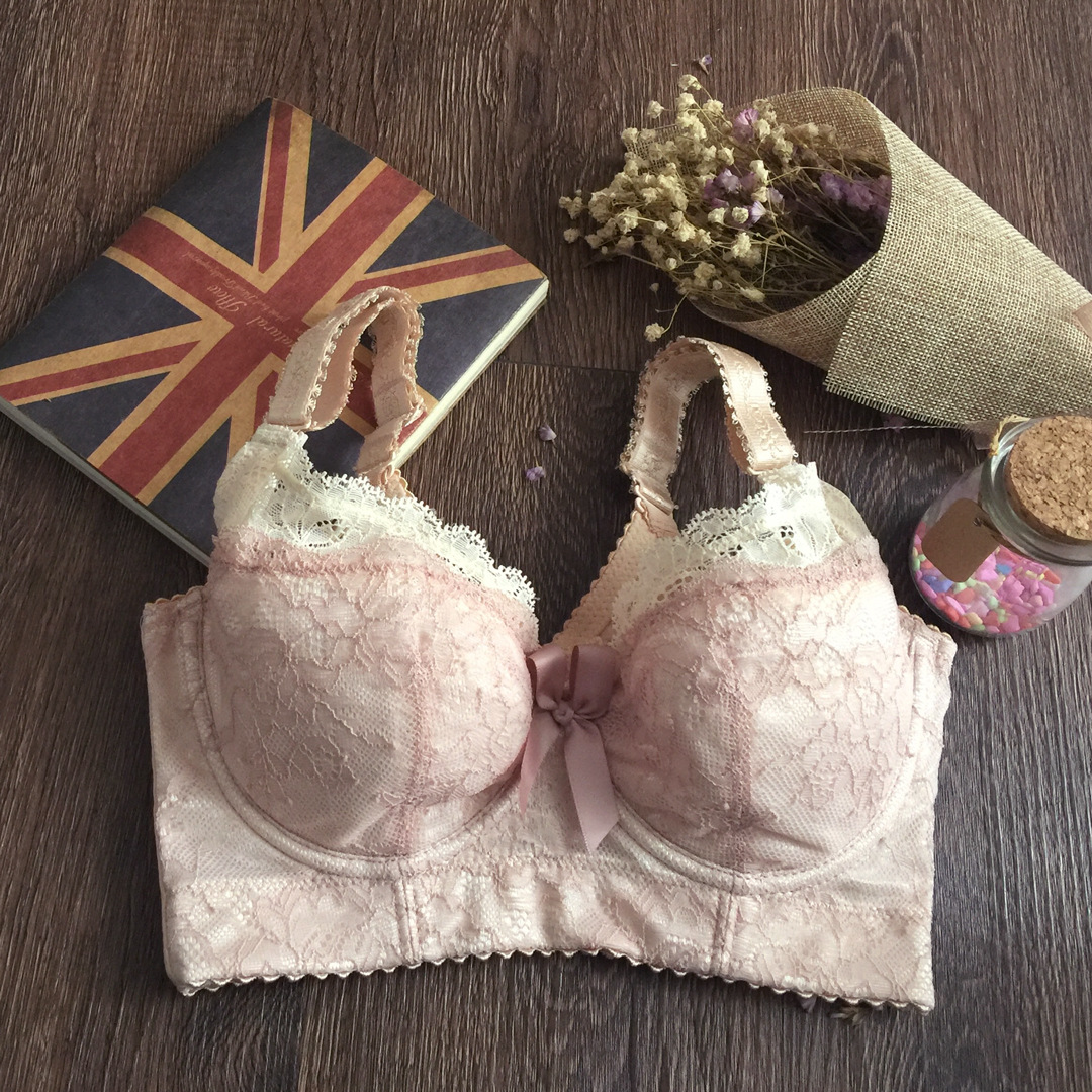 kkay调整型内衣女聚拢大胸显小全罩杯文胸薄款上托大码收副乳胸罩