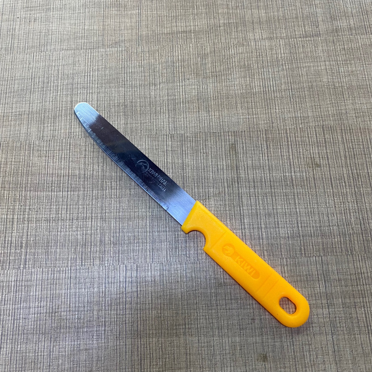 512kiwi黄色水果刀 万用刀 出口东南亚 地摊货