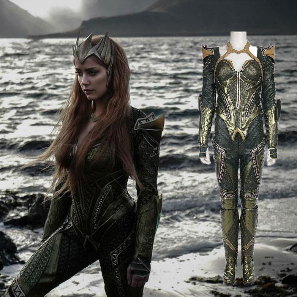 cos dc电影正义联盟英雄海王海后湄拉mera同款cosplay服装