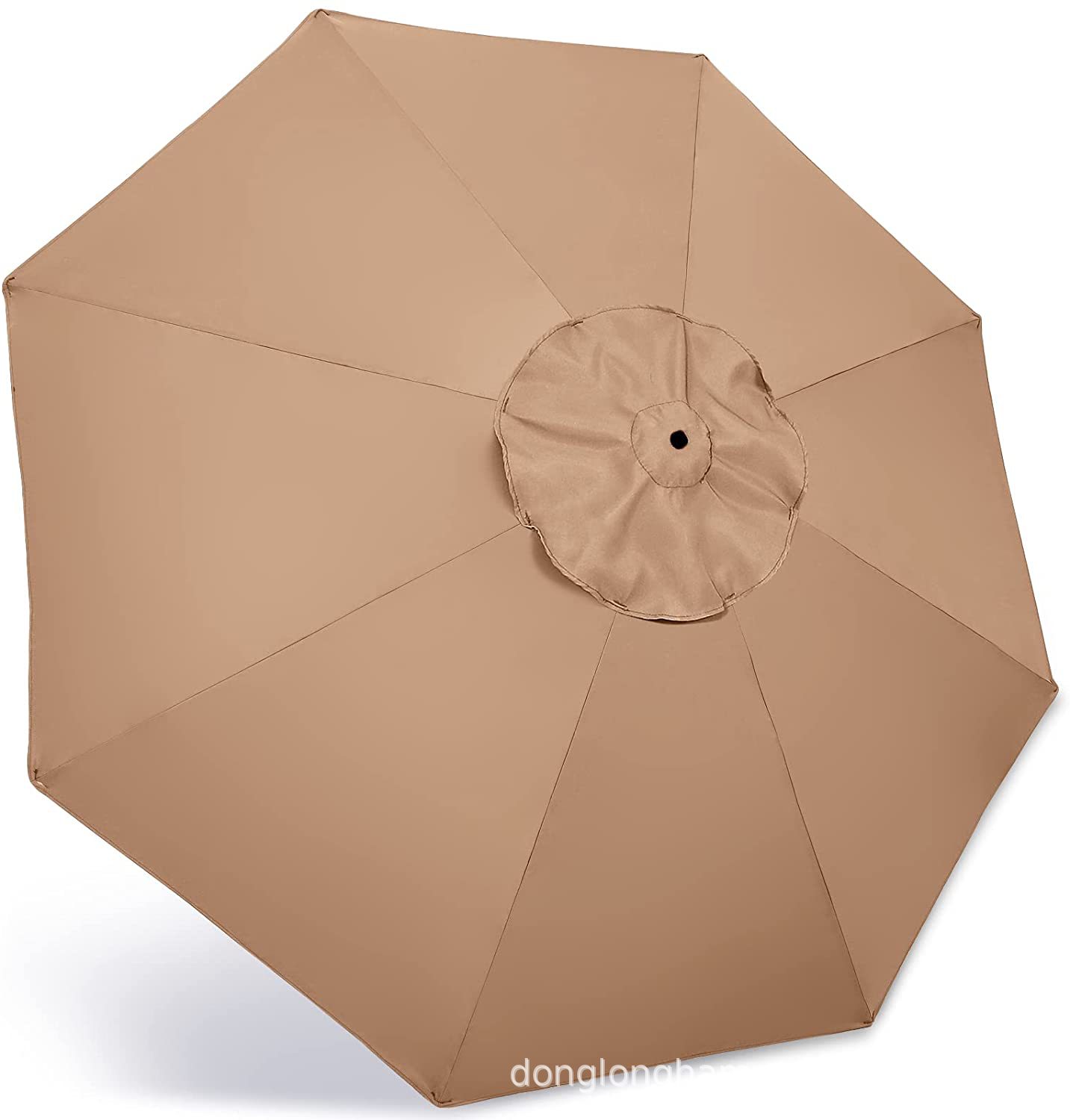 9ft 2米7户外庭院遮阳伞伞布伞面替换伞布伞罩更改布适合8骨6骨