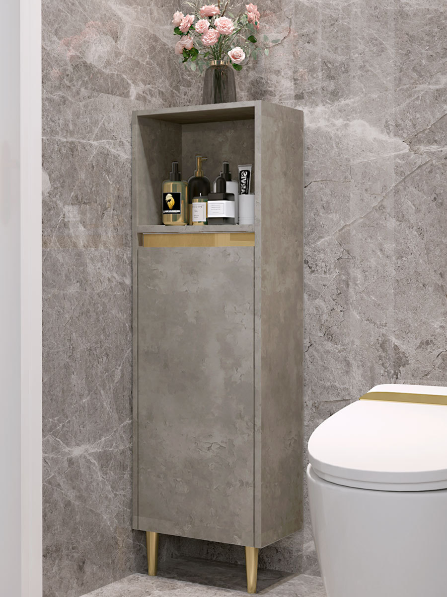 浴室边柜马桶立柜卫生间收纳柜实木落地侧柜壁挂吊柜置物柜储物柜