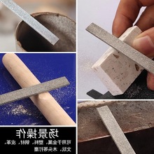 磨刀三角搓打磨工具锉刀小号多规格平板钢锉手工硬质小细。