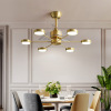 frequency conversion Fan light Light extravagance a living room Simplicity modern Fan a chandelier Restaurant bedroom household Northern Europe All copper Ceiling fan lamp frequency conversion Fan light Light extravagance a living room Simplicity modern Fan a chandelier Restaurant bedroom household Northern Europe All copper Ceiling fan lamp