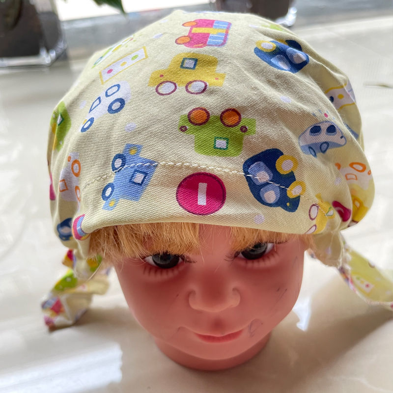 海盗帽2个装婴儿帽春秋夏天薄款男女宝宝头巾帽子0-1岁婴儿头巾