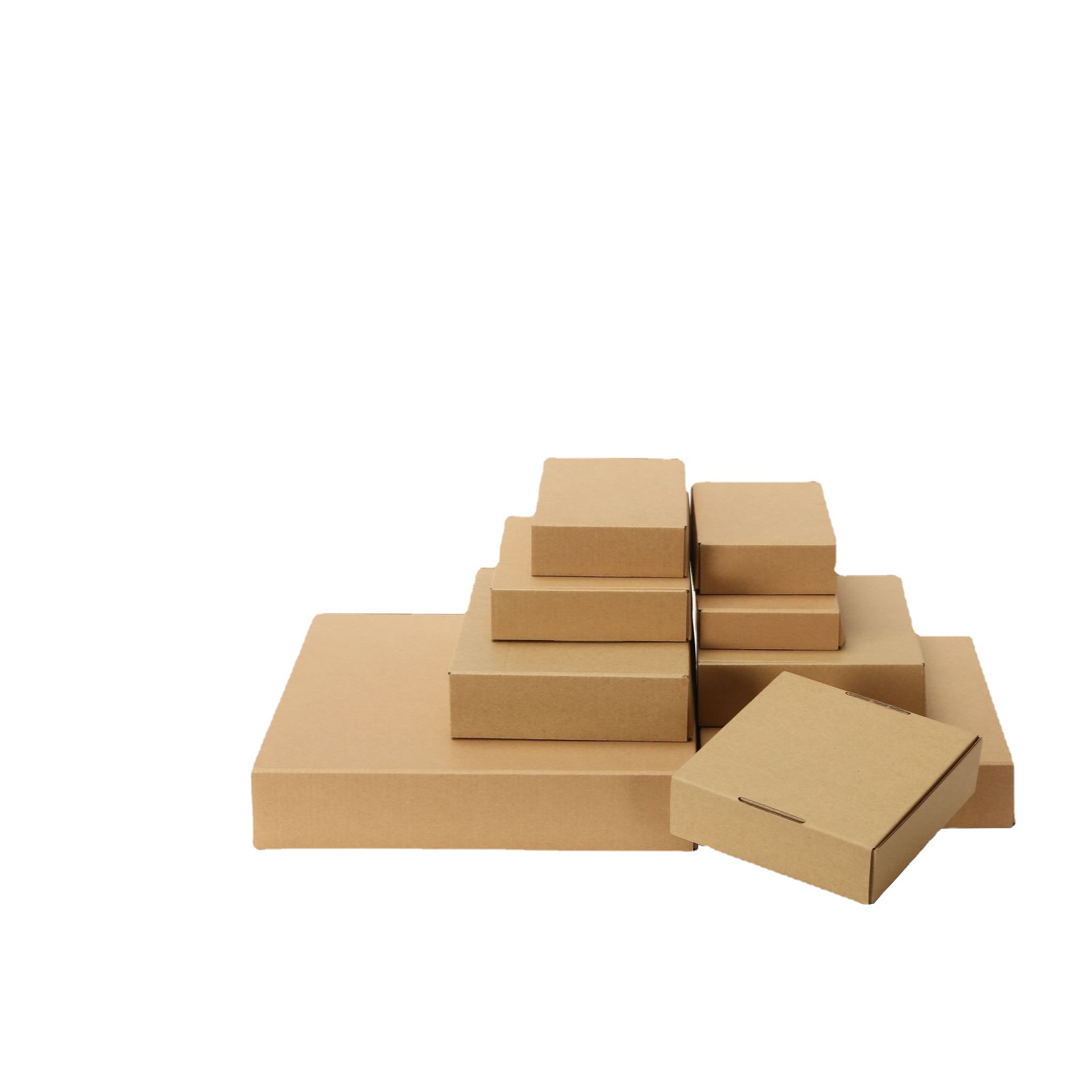 现货纸盒订货特硬电商服饰快递盒 包装盒打包纸t4牛皮瓦楞飞机盒