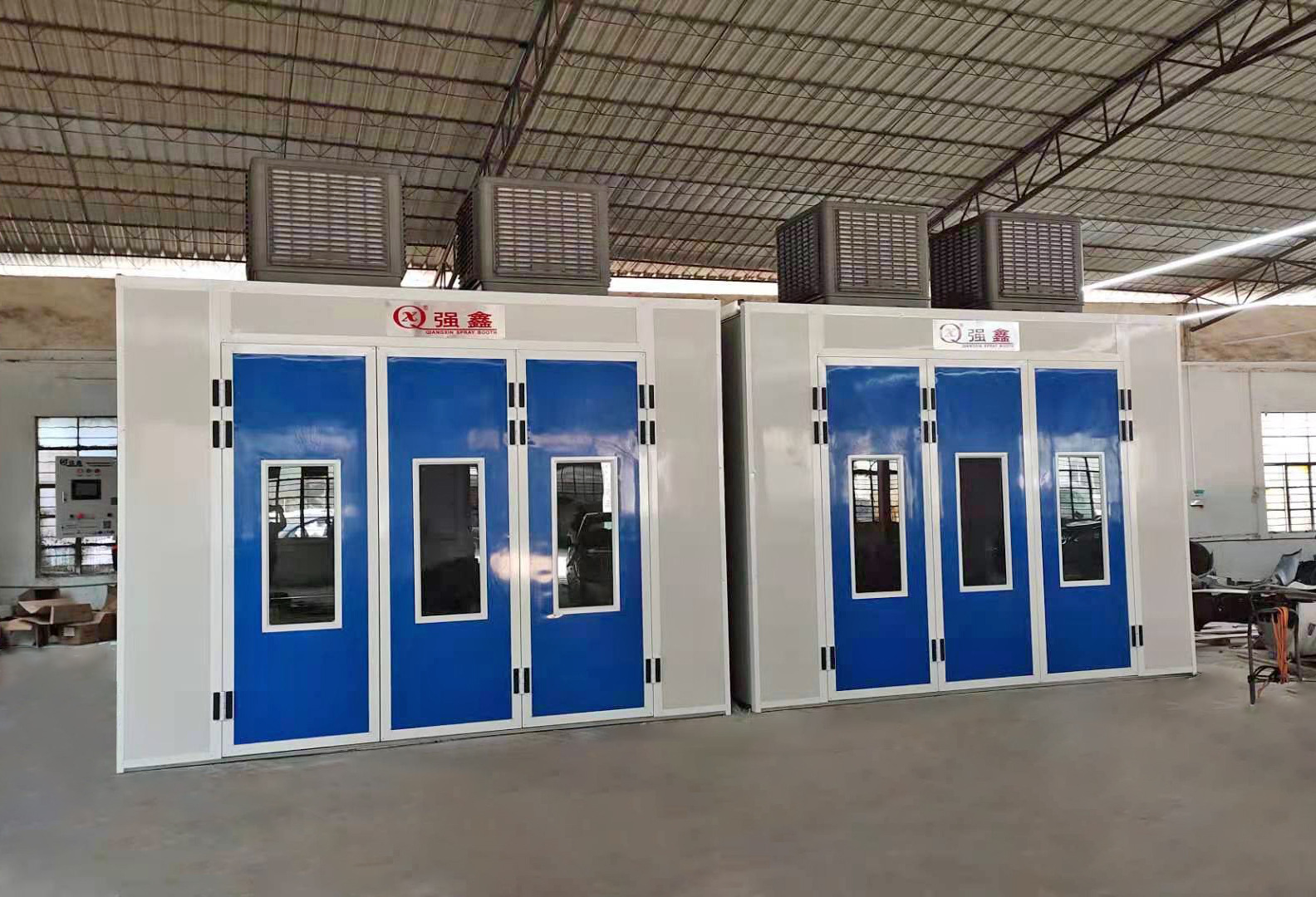 环保型汽车烤漆房家具喷烤漆房静电加热烤漆房无尘喷漆房涂装设备