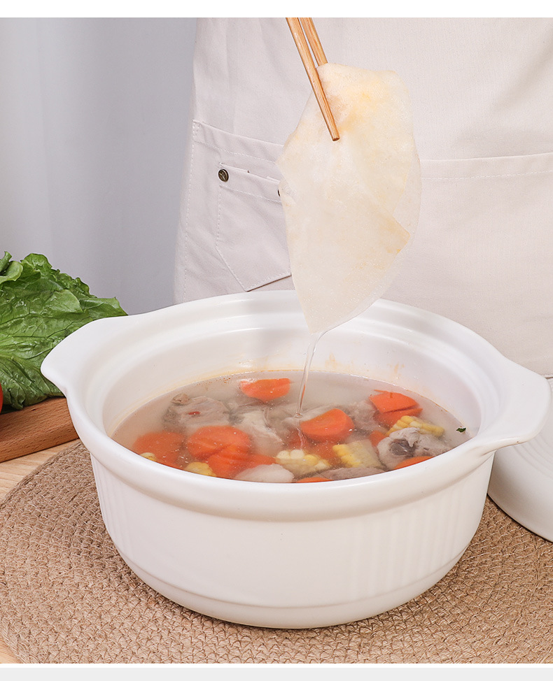 日本进口komoda煲汤吸油纸吸油膜去汤油浮沫厨房吸油棉食品滤油纸