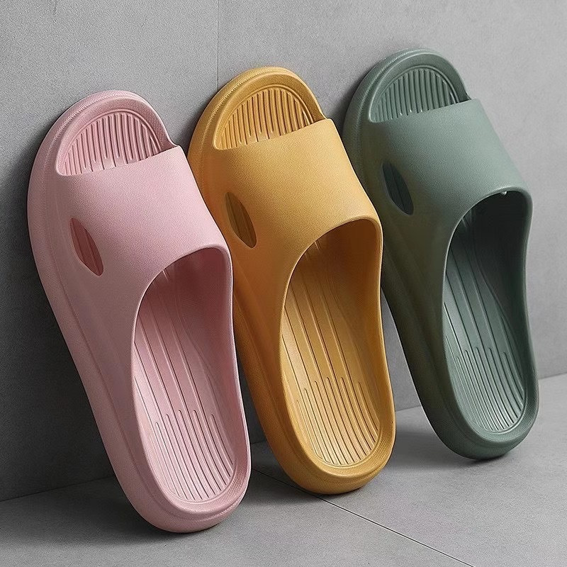 Home Cheap Slippers for Women Summer Couple Soft Bottom Non-Slip Bathroom Hotel Hotel Beauty Salon Men's Slippers Wholesale