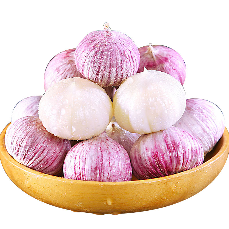 干独头蒜1斤云南大理紫皮大蒜头干蒜独蒜紫红皮独瓣蒜批发-阿里巴巴