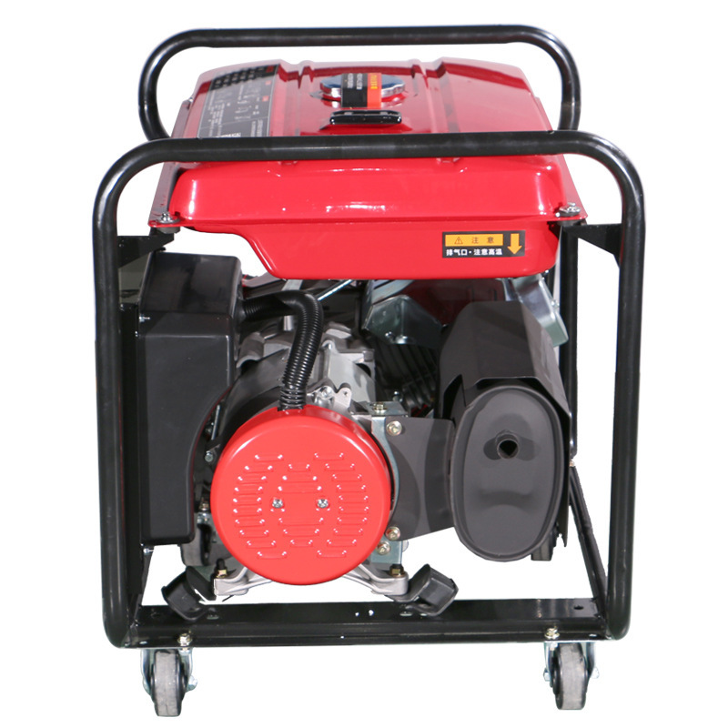 供应四轮移动发电机直流输出12v便携式汽油发电机小型发电机