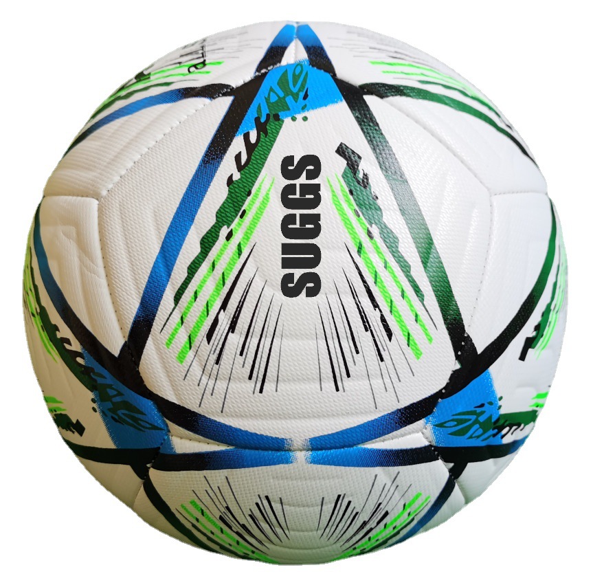 Factory Supply 2022 New World Cup Football No. 5 No. 4 Wear-Resistant Machine Seam Pu Non-Slip Match Training Soccer