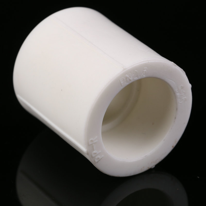厂家批发白色ppr直接头 ppr水管热熔管箍直接 自来水管件现货觅咖