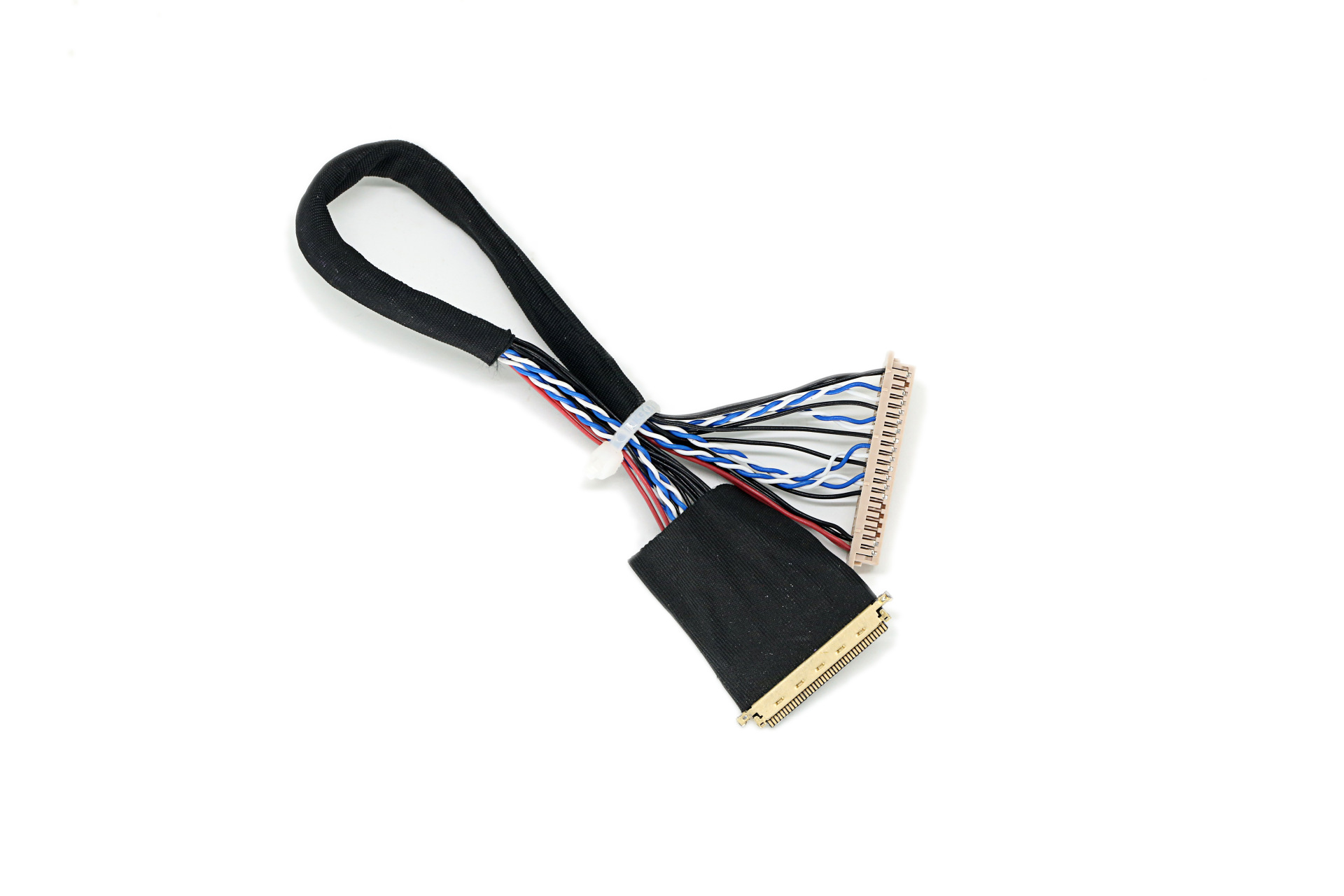 i-pex20454-40p屏线 lvds极细同轴屏线 4k高清显示屏线 led屏线