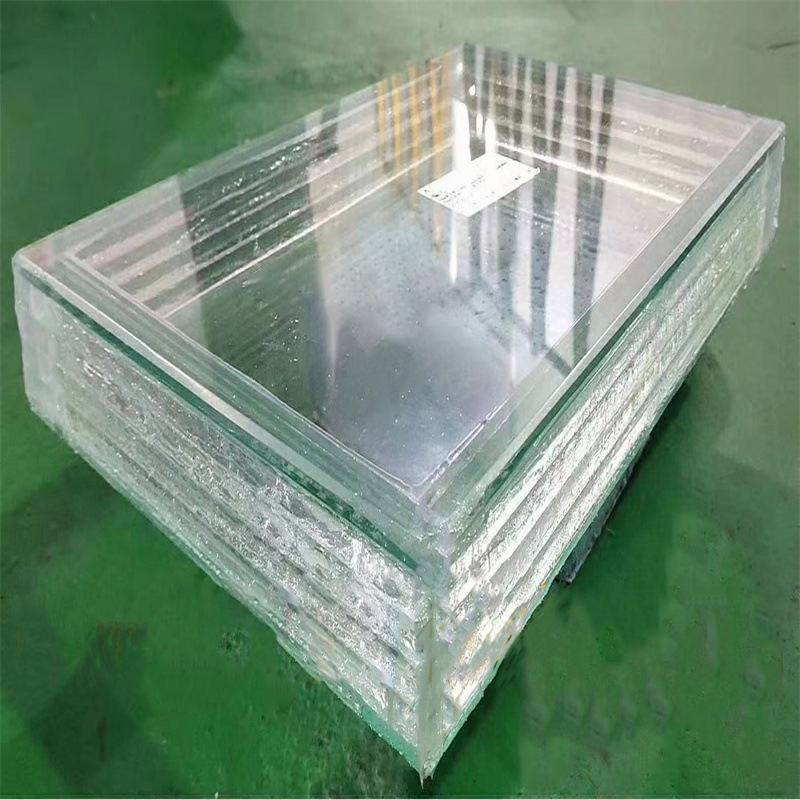 定制加工复合防火玻璃甲级防火玻璃隔火隔热复合灌浆铯钾钢化玻璃