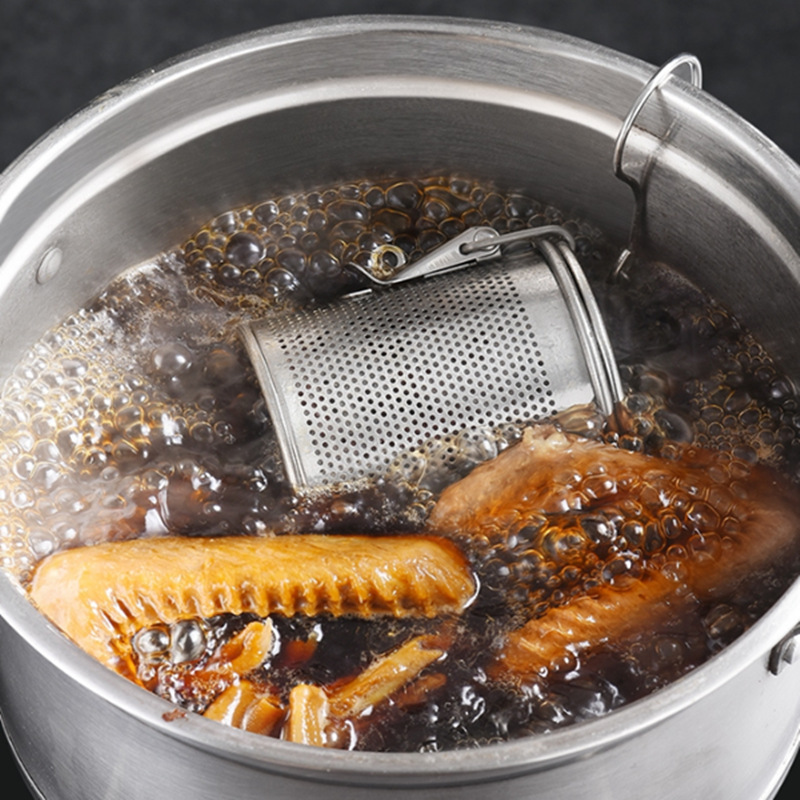 卤料过滤网不锈钢卤水篮卤料包过滤袋卤料笼大料滤网调料球调料盒