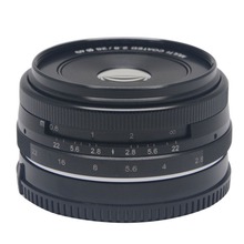 美科MK-28mmF2.8 手动定焦微单相机镜头适用于微单相机