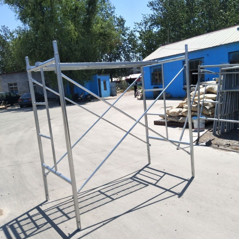 脚手架镀锌加厚工地简易活动架子移动半架装修用新款一件批发代发