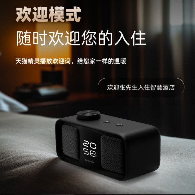 蓝牙智慧酒店标准插卡亮灯天猫精灵酒店版语音播报控制-阿里巴巴