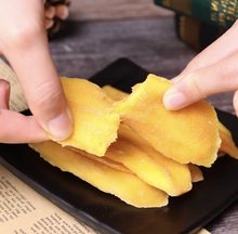 新鲜芒果干泰国风味厚切大片水果干酸甜软糯网红休闲零食