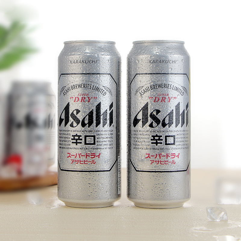 asahi/朝日啤酒500ml整箱24罐超爽生啤日式生啤酒鲜啤辛口小聚