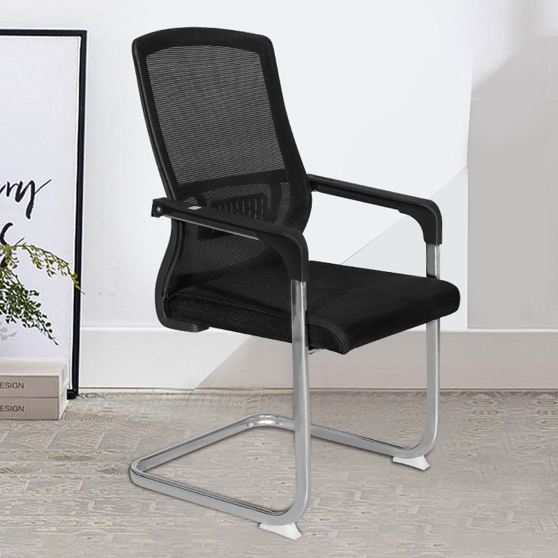 Office Chair Comfortable Conference Chair Home Computer Chair Backrest Chair Comfortable Long Sitting Learning Bow Office Seat