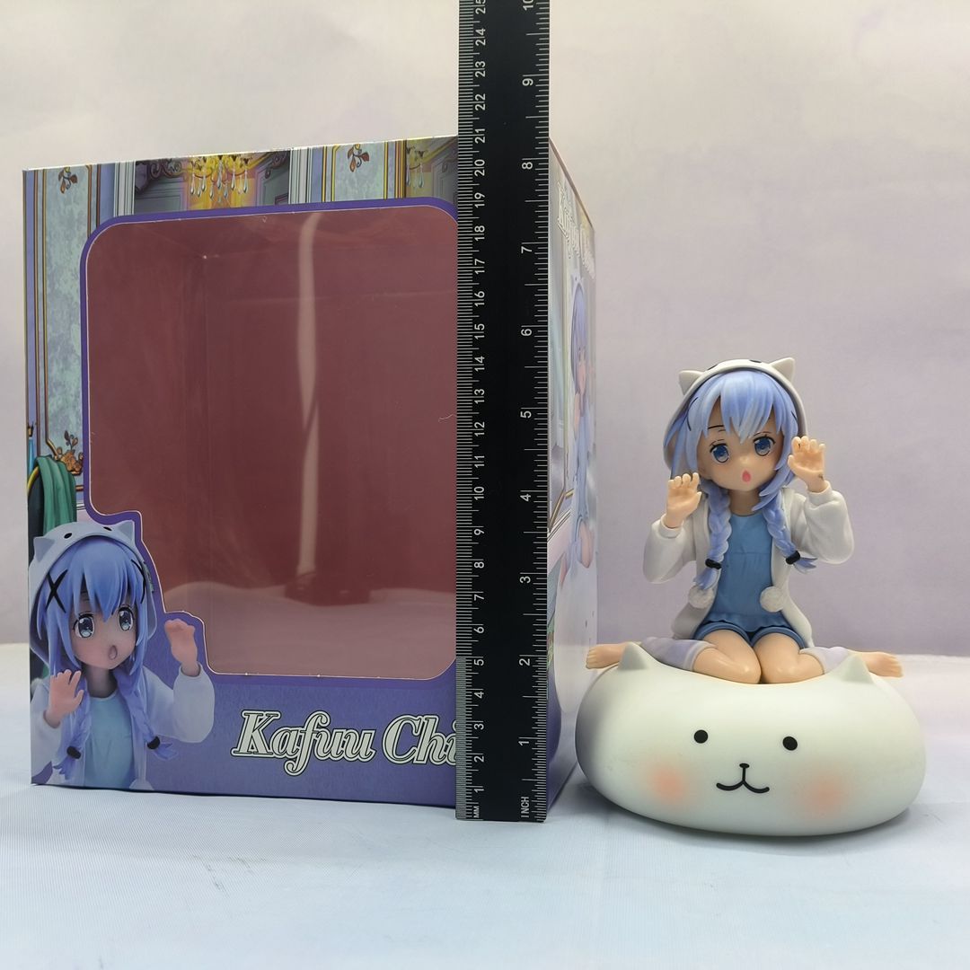 sega 世嘉 请问你今天要来点兔子吗 景品手办 坐姿香风智乃 模型