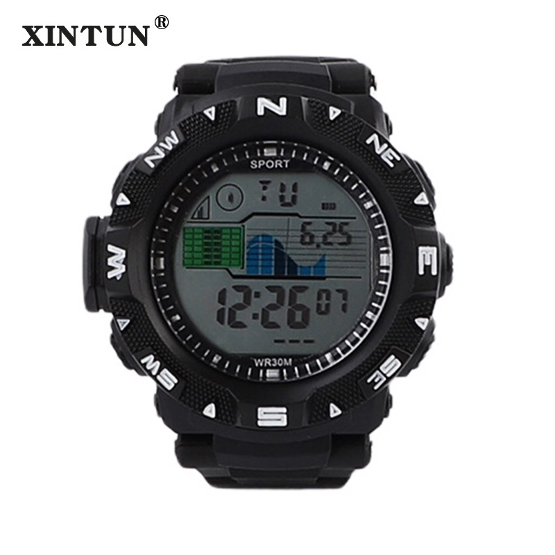 New Electronic Watch Korean Fashion Men's and Women's Sports Luminous Alarm Clock Waterproof Multi-Function Watch Factory Wholesale