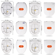家用加厚O型便坐便器盖板通用配件马桶盖圈座老式UV抽水马桶盖子