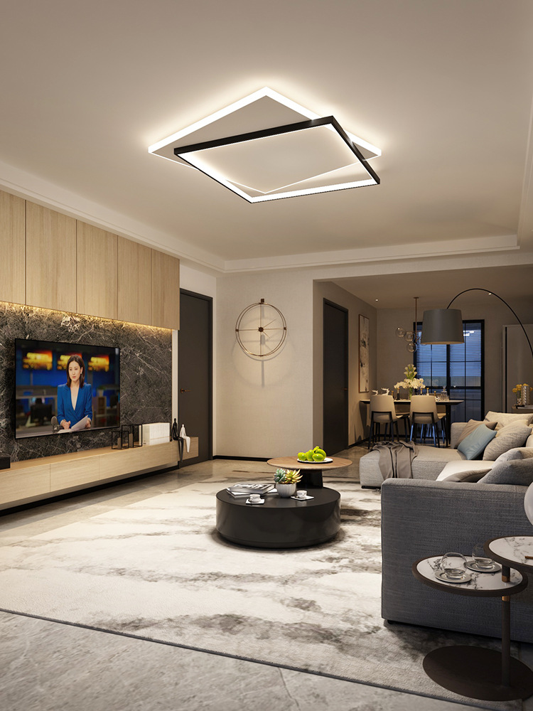 客厅灯简约现代大气家用客厅主灯氛围灯书房极简北欧房间灯卧室灯