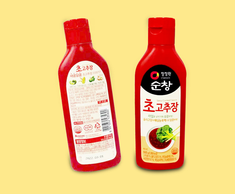 韩国清净园酸甜辣酱 韩式石锅拌饭酱拌面调味调料糖醋味500g*15瓶