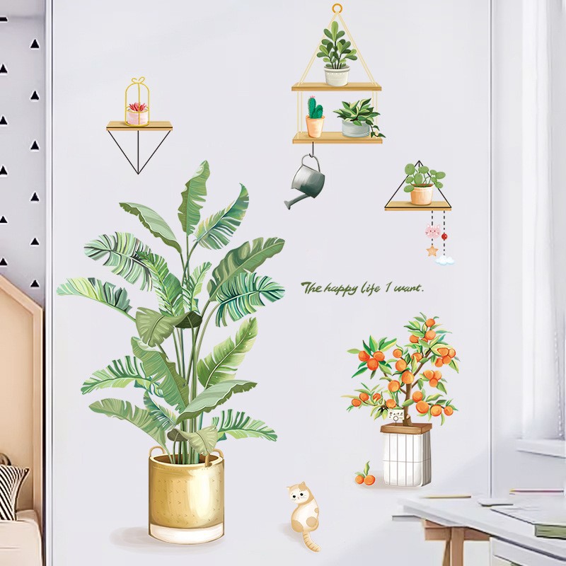 卧室房间墙上布置改造墙壁电视门装饰画遮丑墙面背景墙贴纸小物件